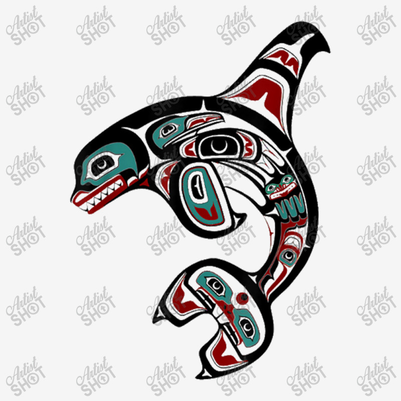 Orca Killer Whale Pacific Alaska Native American Indian Clan Adjustable Cap by Leslietorresw | Artistshot