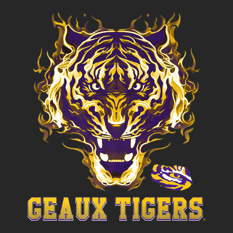 Lsu Tigers Tiger On Fire Geaux Gameday Alumni Vintage Retro Men's T-shirt Pajama Set | Artistshot