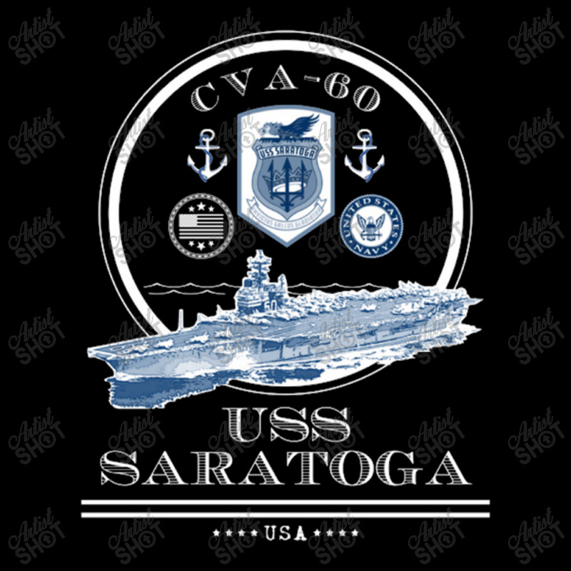 Uss Saratoga Cva 60 Naval Ship Military Aircraft Carrier Long Sleeve T Baby Tee by Anitabostic | Artistshot