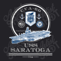 Uss Saratoga Cva 60 Naval Ship Military Aircraft Carrier Long Sleeve T Youth Tee | Artistshot