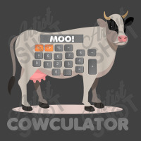 Algebra Math Calculator Funny Problem Solver Cow Moo Video Games Chara Vintage T-shirt | Artistshot