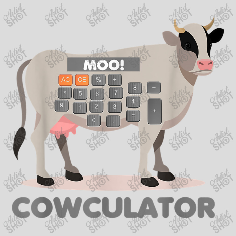 Algebra Math Calculator Funny Problem Solver Cow Moo Video Games Chara Men's Polo Shirt | Artistshot