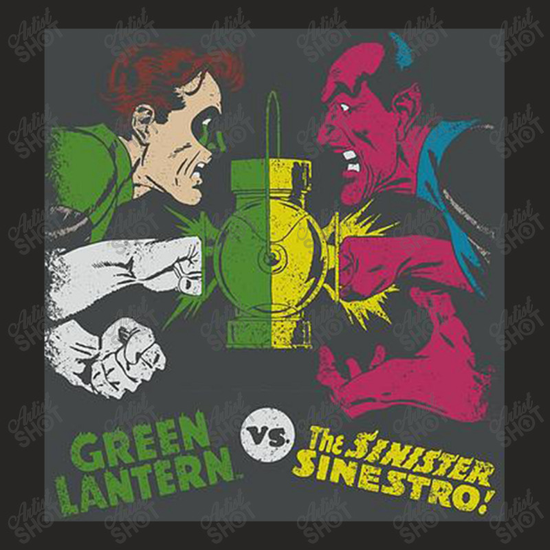 Dc, Gl Vs Sinestro, Ladies Fitted T-Shirt by mydepictionaddiction | Artistshot