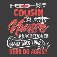 My Cousin Is A Nurse Practitioner Hero Men's Polo Shirt | Artistshot