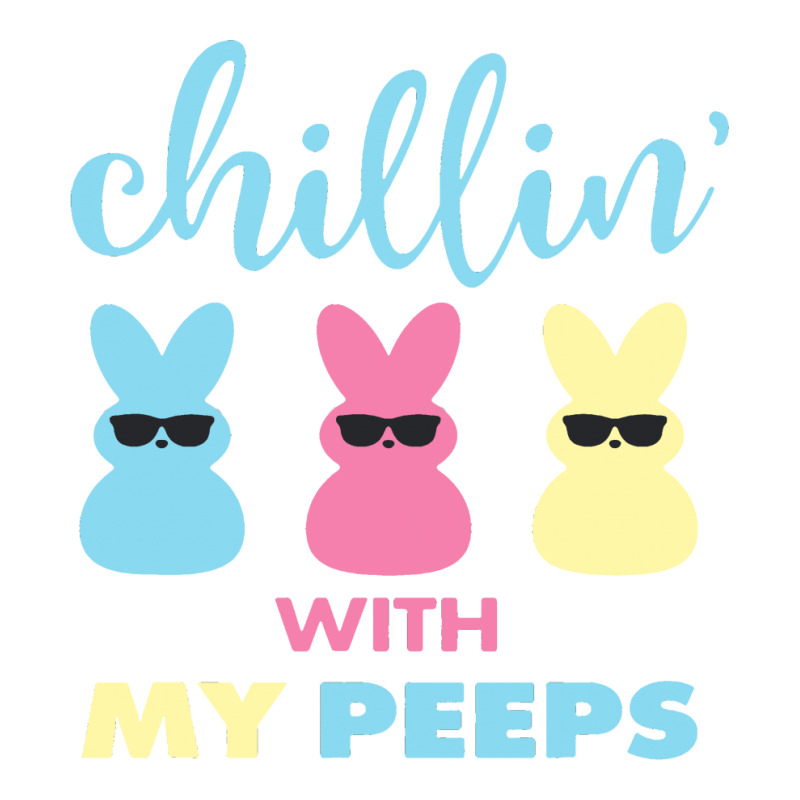 Chillin With My Peeps Cute Stainless Steel Insulated Water Bottle