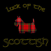 Luck Of The Scottish Tartan Scottie Dog St Patrick's Zipper Hoodie | Artistshot