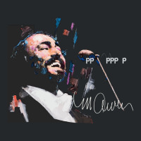 Original Portrait Of Luciano Pavarotti Shirt Crewneck Sweatshirt | Artistshot