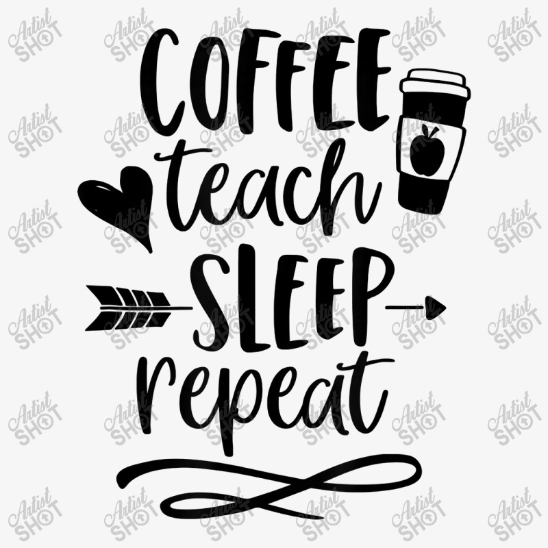 Coffee Teach Sleep Repeat Teacher  For Men Women Funny Retro Champion Hoodie | Artistshot