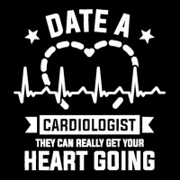 Date A Cardiologist They Can Really Get Your Heart Going Premium Cropped Sweater | Artistshot