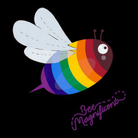 Bee Magnificent Single Bee. Lgbt. Zipper Hoodie | Artistshot