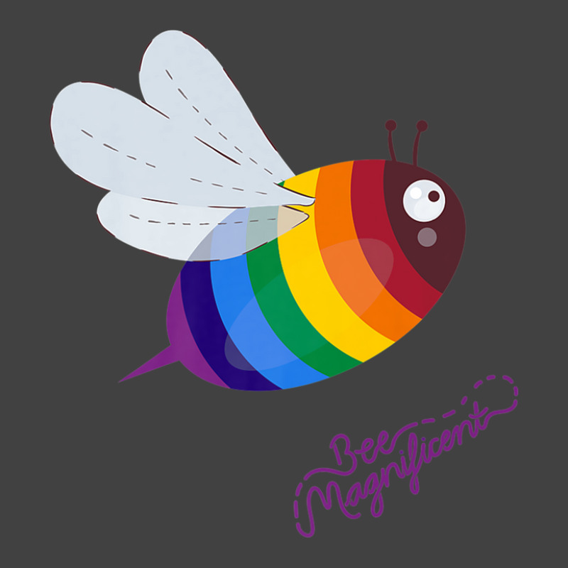 Bee Magnificent Single Bee. Lgbt. Vintage T-shirt | Artistshot