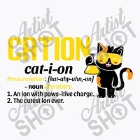 Funny Nerdy Cation Chemistry Black Kitty Cat Science Teacher Funny Gif T-shirt | Artistshot