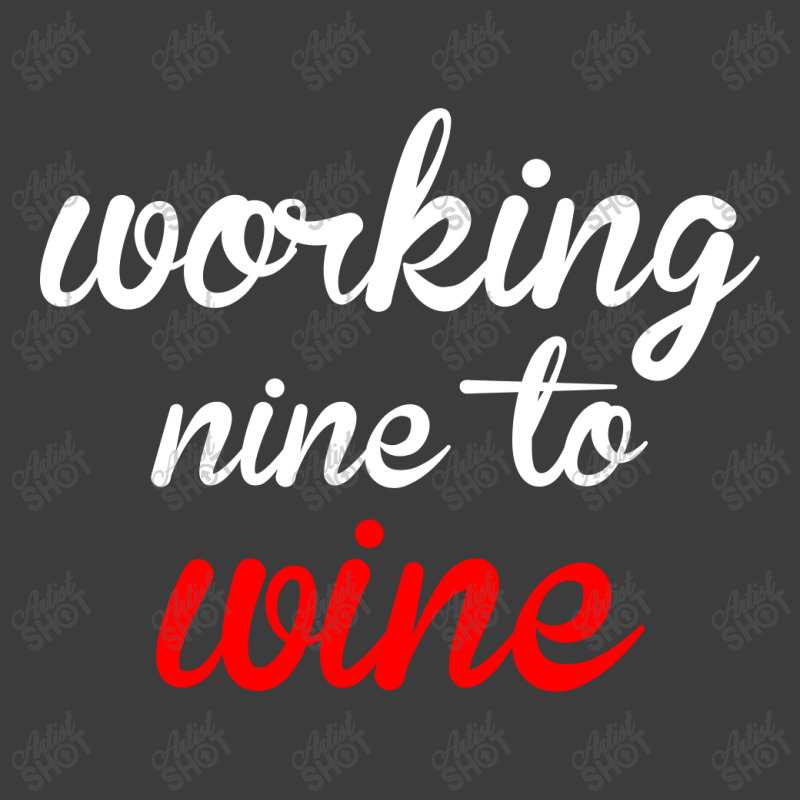 Working Nine To Wine Men's Polo Shirt by Akhtar21 | Artistshot