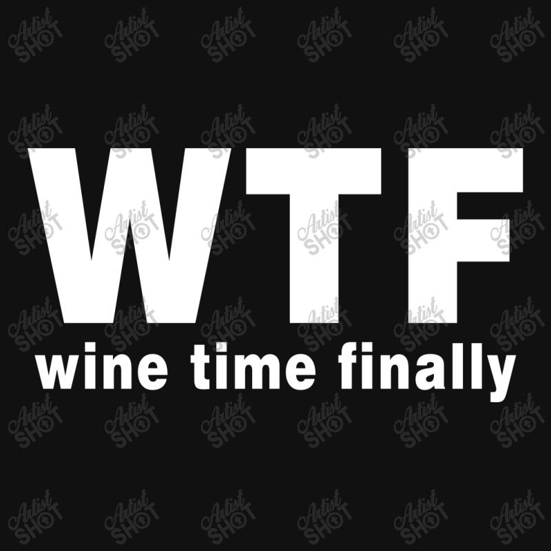 Wtf - Wine Time Finally Baby Beanies by Akhtar21 | Artistshot