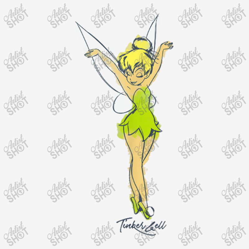 Peter Pan Tinker Bell Watercolor Sketch Adjustable Cap by Anitabostic | Artistshot