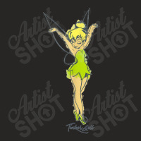 Peter Pan Tinker Bell Watercolor Sketch Ladies Fitted T-shirt | Artistshot