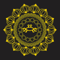 Mandala Funny Pastafarian Fsm - Yellow T-shirt | Artistshot