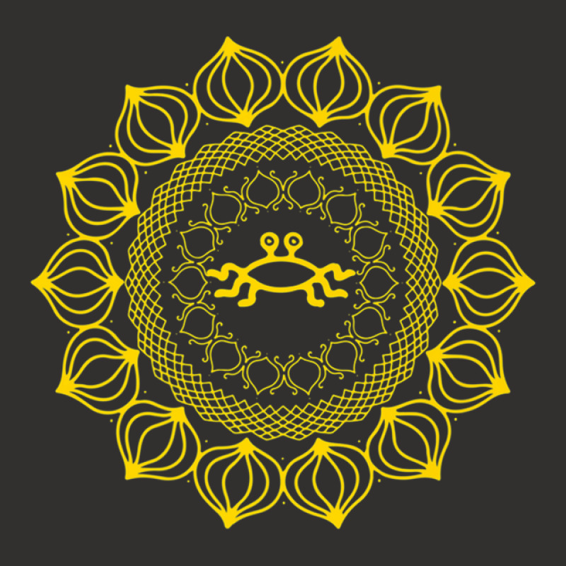 Mandala Funny Pastafarian Fsm - Yellow Champion Hoodie | Artistshot