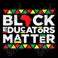 Black Educators Matter Teacher Pride Black History Month Music Vintage Pocket T-shirt | Artistshot