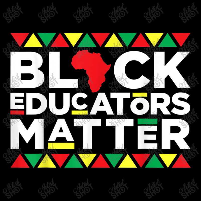 Black Educators Matter Teacher Pride Black History Month Music Vintage Pocket T-Shirt by TyrellDesign | Artistshot