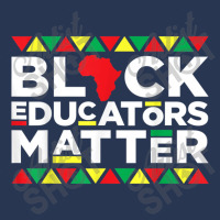 Black Educators Matter Teacher Pride Black History Month Music Vintage Men Denim Jacket | Artistshot