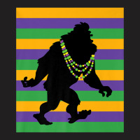 Mardi Gras Bigfoot Sasquatch T-shirt | Artistshot