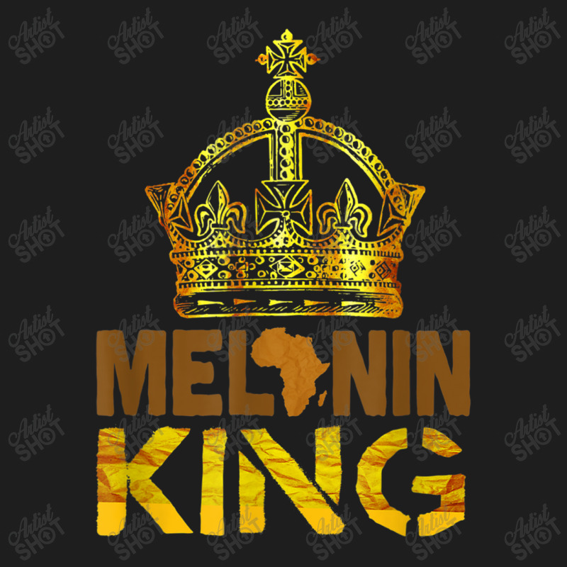 Melanin King  For Men African Black History Month Characters Video Gam Classic T-shirt by KhalilDesign | Artistshot