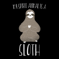 My Spirit Animal Is A Sloth Sloth Lover Gift V-neck Tee | Artistshot