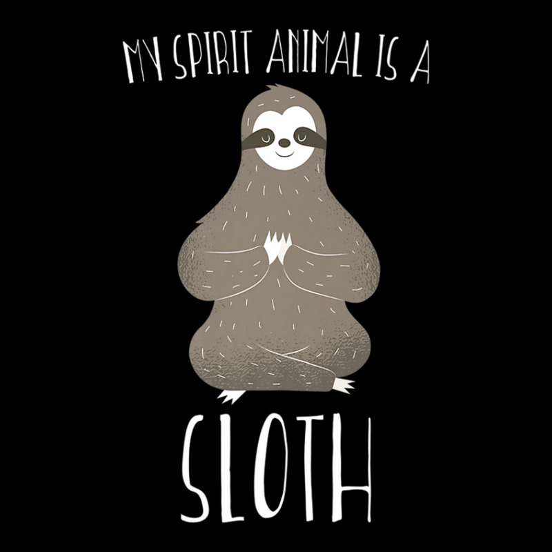 My Spirit Animal Is A Sloth Sloth Lover Gift Men's Long Sleeve Pajama Set | Artistshot