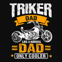 Cool Triker Dad Tricycle Father Crop Top | Artistshot