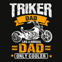 Cool Triker Dad Tricycle Father Scorecard Crop Tee | Artistshot