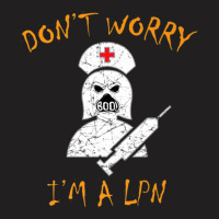 Distressed Halloween Lpn Nurse With A Spooky Nurse T-shirt | Artistshot