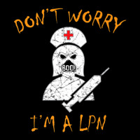 Distressed Halloween Lpn Nurse With A Spooky Nurse Lightweight Hoodie | Artistshot