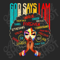 Black Girl God Says I Am Black Melanin History Month Pride Graphic Mus Women's Pajamas Set | Artistshot