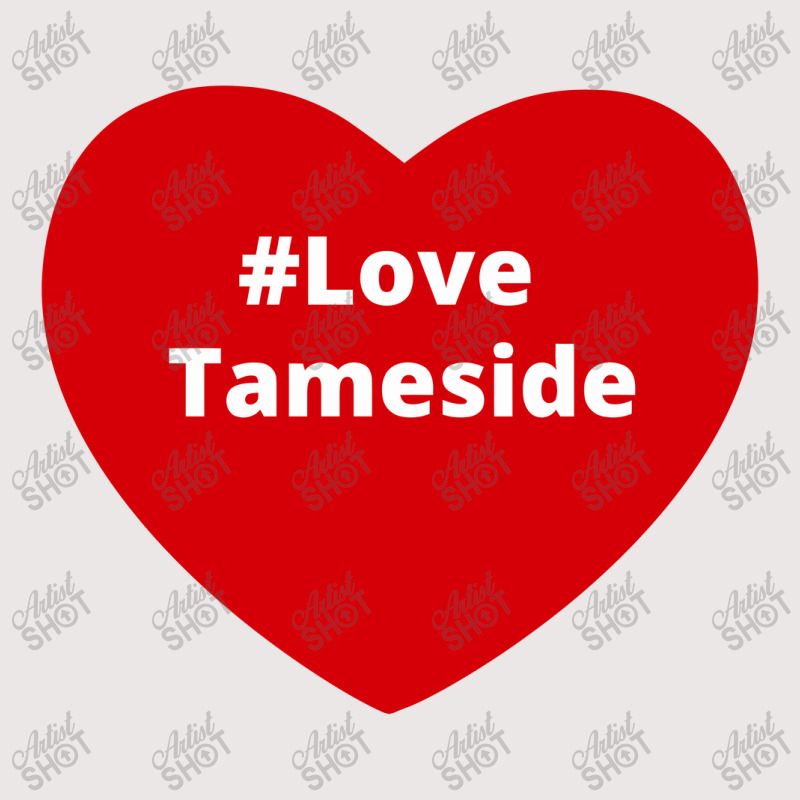 Love Tameside, Hashtag Heart, Love Tameside Pocket T-Shirt by chillinxs | Artistshot