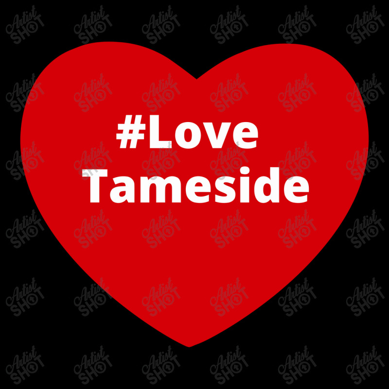 Love Tameside, Hashtag Heart, Love Tameside Long Sleeve Shirts by chillinxs | Artistshot