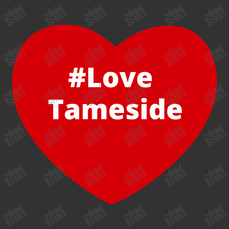 Love Tameside, Hashtag Heart, Love Tameside Baby Bodysuit by chillinxs | Artistshot