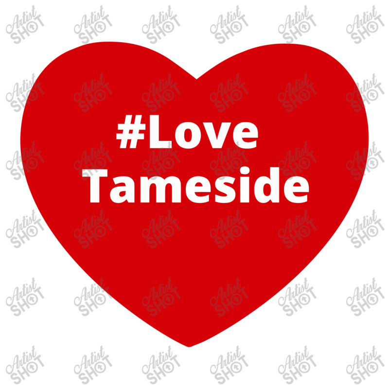 Love Tameside, Hashtag Heart, Love Tameside Long Sleeve Baby Bodysuit by chillinxs | Artistshot