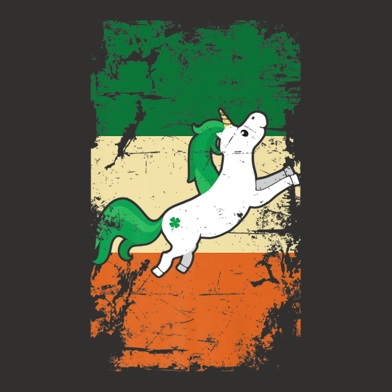 Distressed Irish Flag St Patrick - Unicorn Tee Champion Hoodie | Artistshot