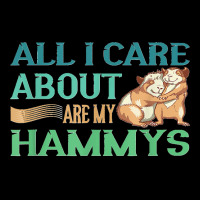 All I Care My Hammys Hamster Glass Cage Men's Long Sleeve Pajama Set | Artistshot