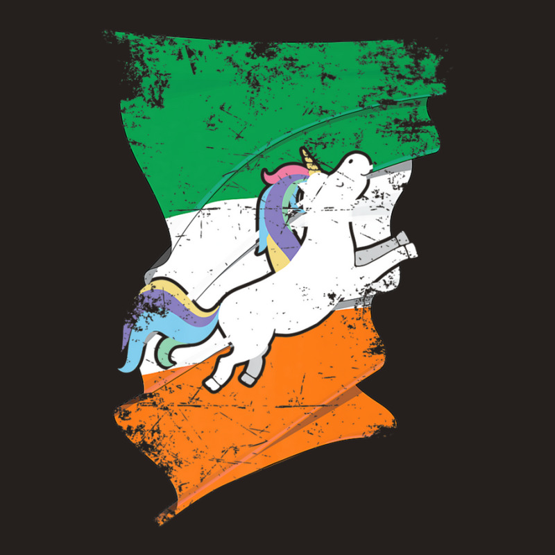 Distressed Irish Flag St Patricks Unicorn Tee Tank Top | Artistshot