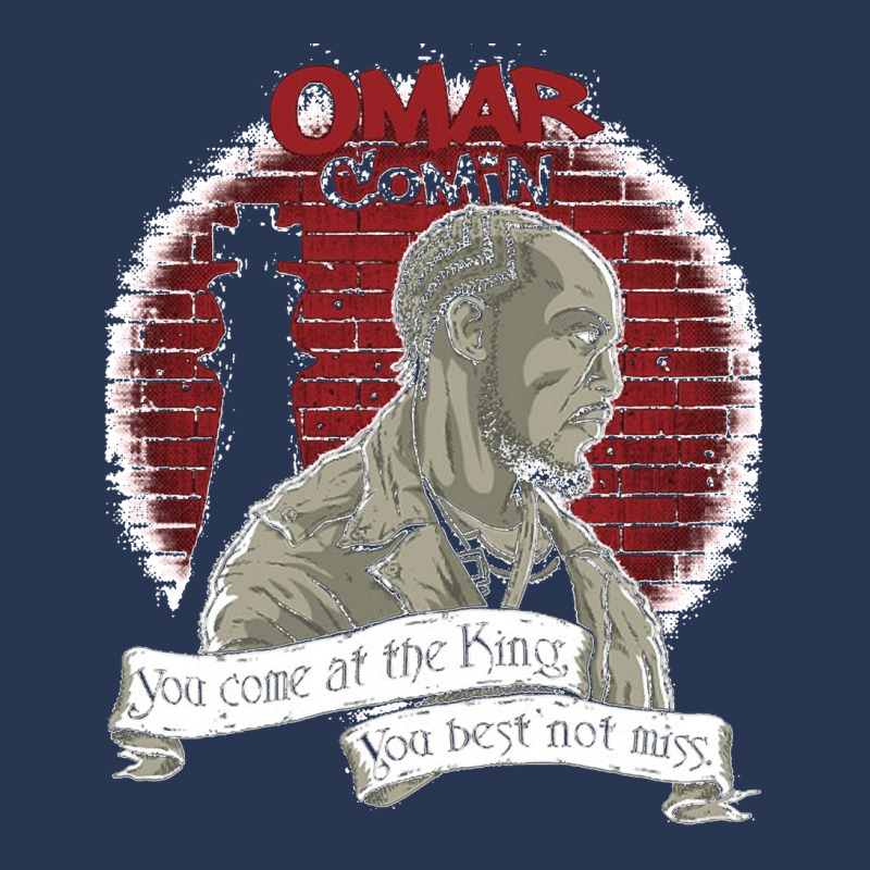 Omarr Comin You Come At The King You Best Not Miss Men Denim Jacket | Artistshot