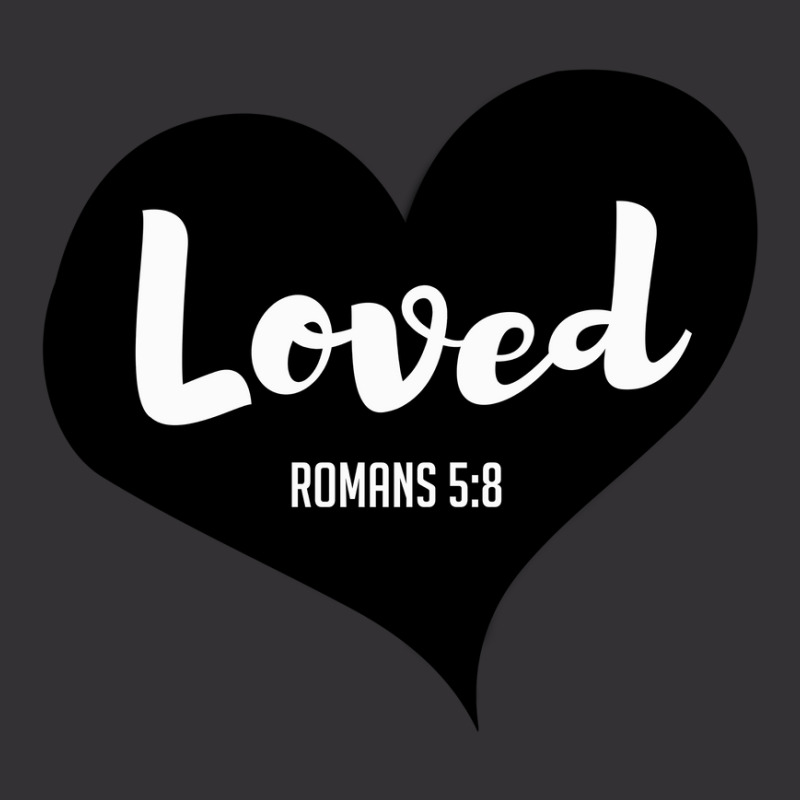 Loved Romans 58 Bible Verse Valentine's Christians Vintage Short by ValerieLace | Artistshot