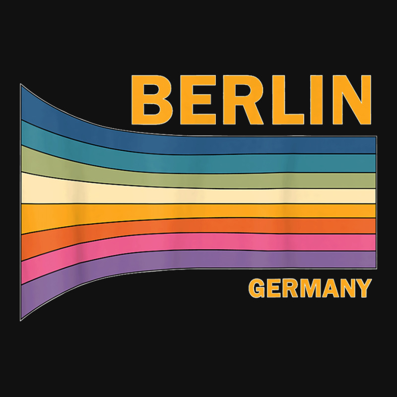 Retro Vintage 70s Berlin Germany Oval Patch | Artistshot