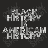 Black History Is American History Black History Month Characters Video Ladies Fitted T-shirt | Artistshot