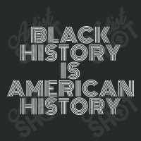 Black History Is American History Black History Month Characters Video Women's Triblend Scoop T-shirt | Artistshot