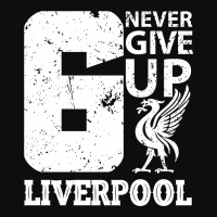 Never Give Up Liverpool T Shirt Worn By Mohamed Salah At Final Champio Crop Top | Artistshot