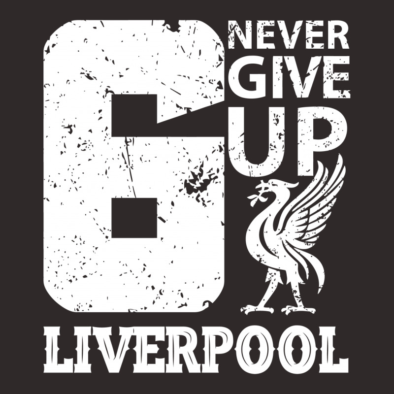 Never Give Up Liverpool T Shirt Worn By Mohamed Salah At Final Champio Racerback Tank by lyheranea | Artistshot