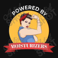 Powered By Moisturizers   Skincare Baby Bibs | Artistshot