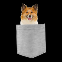 Icelandic Sheepdog Dog In Your Pocket Women's V-neck T-shirt | Artistshot